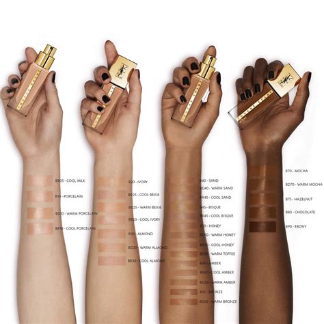 ysl.foundation shades|yves saint laurent foundation shades.